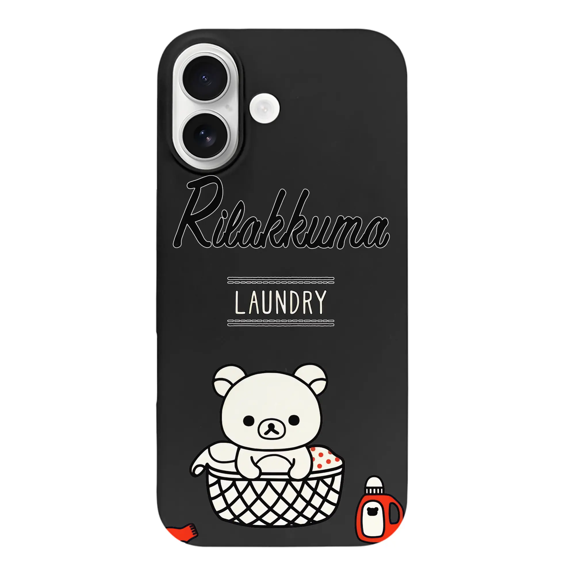 リラックマ (Rilakkuma) グッズ リラックマ (Rilakkuma) - iPhone 17 シリーズ シリコンケース 薄型 耐衝撃 指紋防止 ソフトタッチカバー 精密フィット 傷防止 保護ケース iPhone 17/17 Air/17 Pro/17 Pro Max 対応